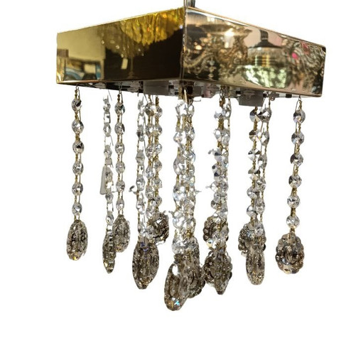 لوستر سقفی 20*20 در دو رنگ سیلور و طلایی (مونتاژ نشده)